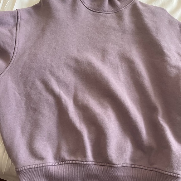 Aritzia Tna Mock Neck Sweatshirt - Picture 8 of 10